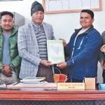रास्वपाका सभापति रवि लामिछानेले ’विशेष’ पत्रकार सम्मेलन गर्दै
