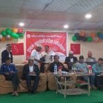 उपप्रधान तथा रक्षा मन्त्री खड्काद्वारा पुल शिलान्यास
