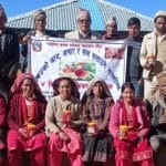 हल्जी गाउँका भिक्षुको स्वास्थ्य परीक्षण