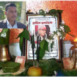 पानी नपर्दा व्याडमै सुक्न थाल्यो धान