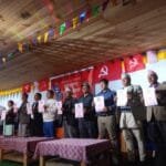 प्यूठानमा आगजनी प्रभावित कार्यालयहरुको अनुगमनमा मुख्यमन्त्री आचार्य