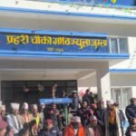 क्षतिग्रस्त विद्युत्् संरचना मर्मत गरिँदै