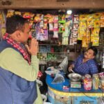 धम्बोझी–खजुरा रोडमा कमरुद्दिन राईको चुनावी घरदैलो ः मतदाताको सम्मानले उत्साहित