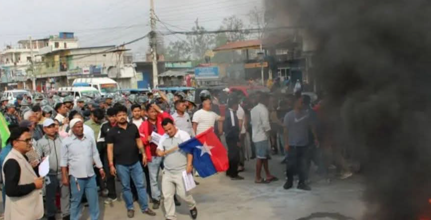 ‘पूर्वाग्रहपूर्ण निर्णय’ भन्दै ओली पक्राउको विरोधमा एमाले जुम्ला