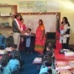 तिलौराकोट होटेल इन्टरनेसनलद्वारा सरस्वती आधारभूत विद्यालयका विपन्न विद्यार्थीलाई शैक्षिक सामग्री सहयोग